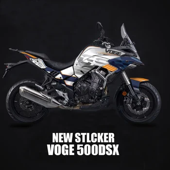 Produto novo adesivos de Decoração do Corpo de Protecção do Adesivo Motocicleta Reflexiva de Decalque Para Voge 500DSX